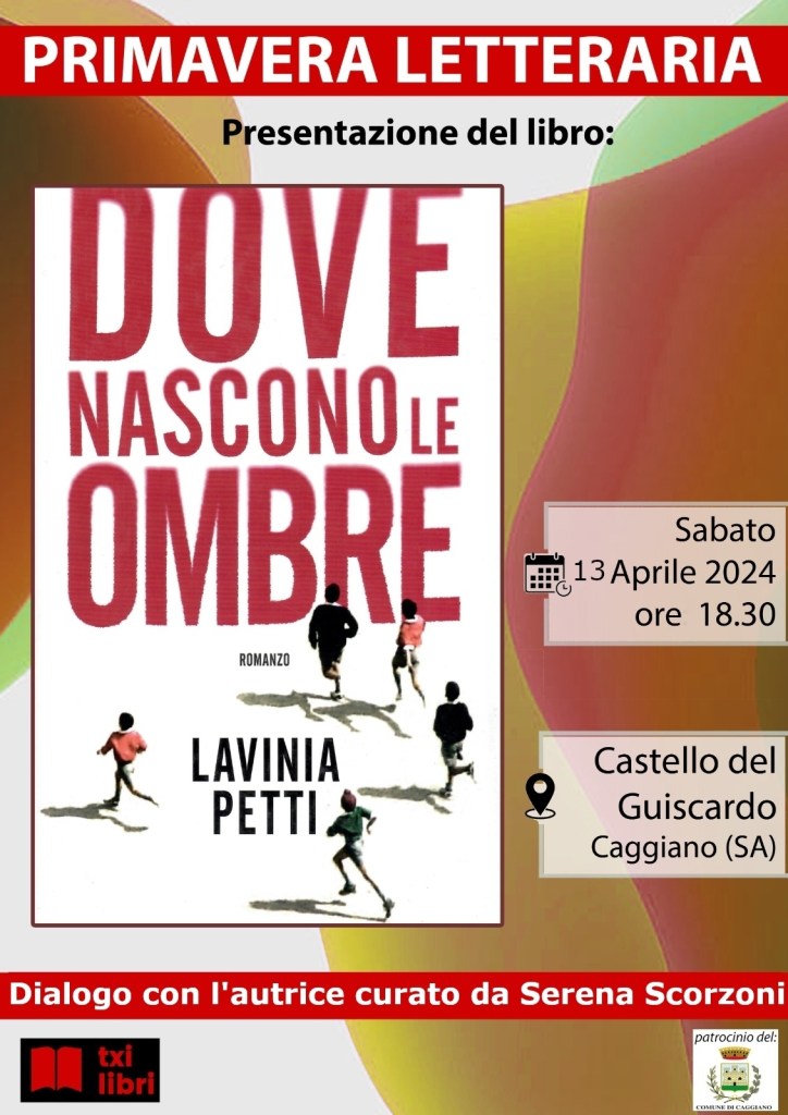 PRIMAVERA LETTERARIA 2024
"Dove nascono le ombre"