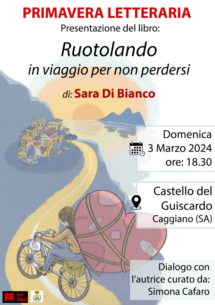 PRIMAVERA LETTERARIA 2024
"Ruotolando, in viaggio per non perdersi"
