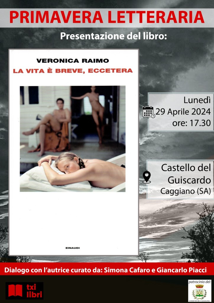 PRIMAVERA LETTERARIA 2024
"La vita è breve, eccetera"